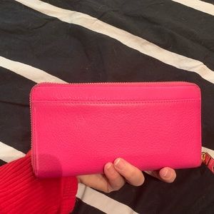 kate spade Accessories - Kate Spade pink leather wallet kate spade Accessories - Kate Spade pink leather wallet